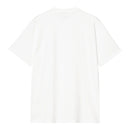 S/S Script T-Shirt Carhartt WIP, coloris White / Black, vue de dos