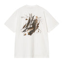 S/S Feather Progress T-Shirt Carhartt WIP, coloris White, vue de dos