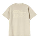 S/S Boxed T-Shirt Carhartt WIP, coloris Fleur De Sel, vue de dos