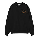 Arch Script Sweatshirt Carhartt WIP, coloris Black / Hamilton Brown