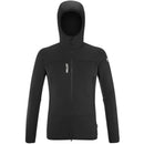 Polaire Fusion Grid Hoodie homme Millet, vue de face