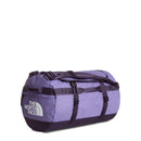 Sac duffel Base Camp 50L - S The North Face, coloris Grounded Plum / Endless Dusk, vue de côté