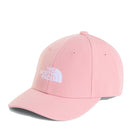 Casquette '66 Classic recyclée pour jeunes enfants The North Face, coloris Primrose, vue de trois-quarts