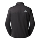 Polaire zippée Crest pour homme The North Face, coloris Anthracite Grey / TNF Black, vue de dos