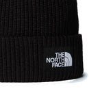 Bonnet Salty Lined The North Face, coloris TNF Black, détail