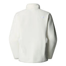 Polaire à col zippé Glacier pour femme The North Face, coloris White Dune, vue de dos