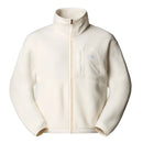 Veste en polaire zippée Yumiori Off-Peak pour femme The North Face, coloris White Dune, vue de face
