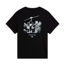 T-shirt décontracté Opposites Attract Graphic unisexe The North Face, coloris TNF Black, vue de face