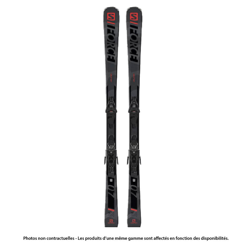 Skis Noirs Homme