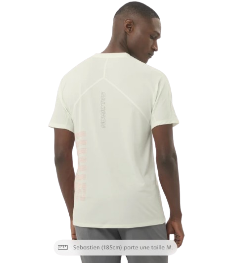 TEE SHIRT MC SENSE AERO RUN HOMME SALOMON