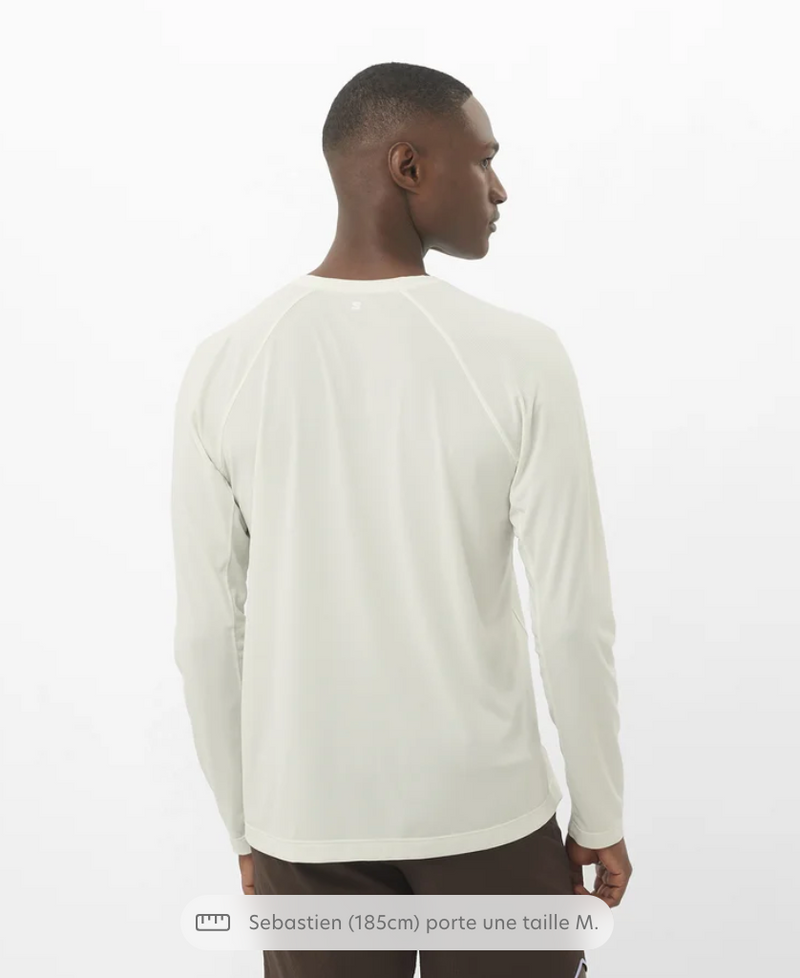 TEE SHIRT ML SHKOUT CORE RUN HOMME SALOMON