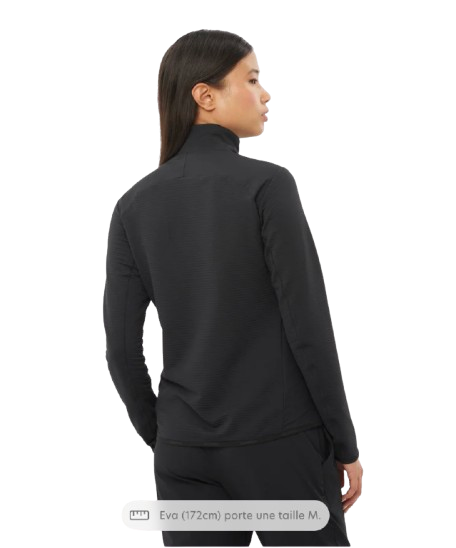 VESTE POLAIRE SNTIAL LIGHTWARM HYBRID FEMME SALOMON