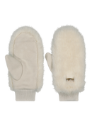 Fur Mitts Barts, coloris White