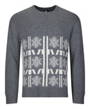 Pull patterned crew homme Rossignol