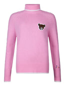 Pull col roulé JCC Graphic femme Rossignol