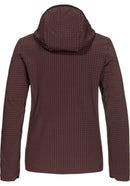 Hoody polaire Style Enixa femme Schöffel lie-de-vin (dos)
