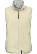 Gilet réversible Vest Style Purga femme Schöffel beige (face)