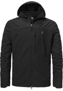 Hoody polaire Style Enixa homme Schöffel noir (face)
