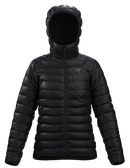 Doudoune Cerium Hoody femme Arc'teryx, coloris Black, vue de face