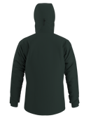 Veste Proton Hoody homme Arc'teryx, coloris Dark Jade / Mongoose, vue de dos