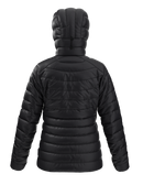Doudoune Cerium Hoody femme Arc'teryx, coloris Black, vue de dos
