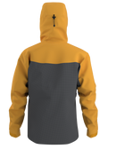 Veste Alpha homme Arc'teryx, coloris Larch / Dk Grey, vue de dos