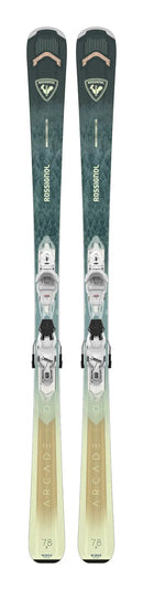 Skis Arcade W78 + Xpress 10 femme Rossignol